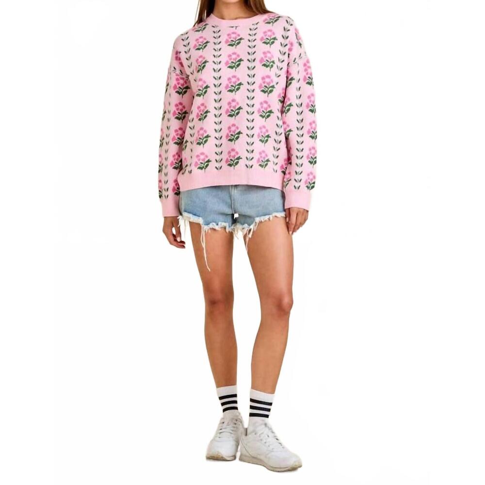 NEW MAINSTRIP marilla sweater in pink - Picture 5 of 5